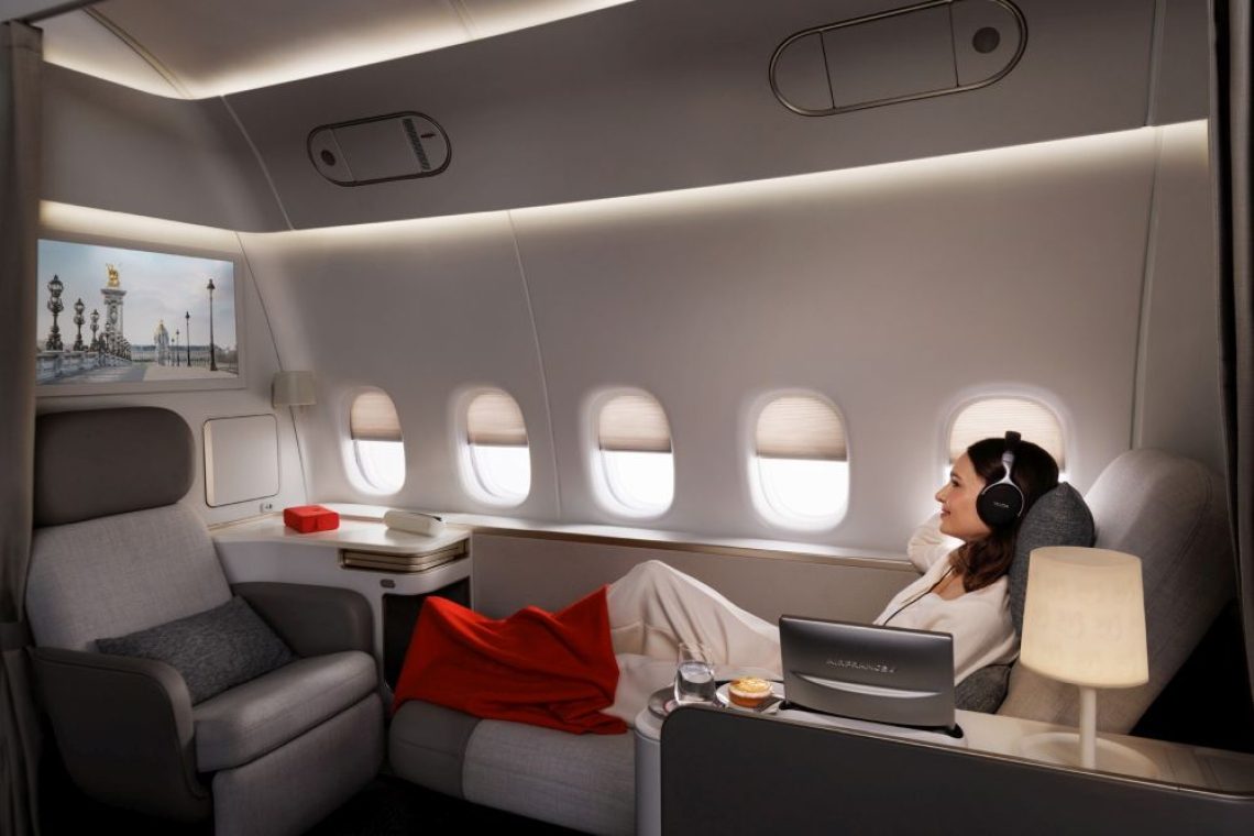Air France poleti z več destinacijami in udobjem