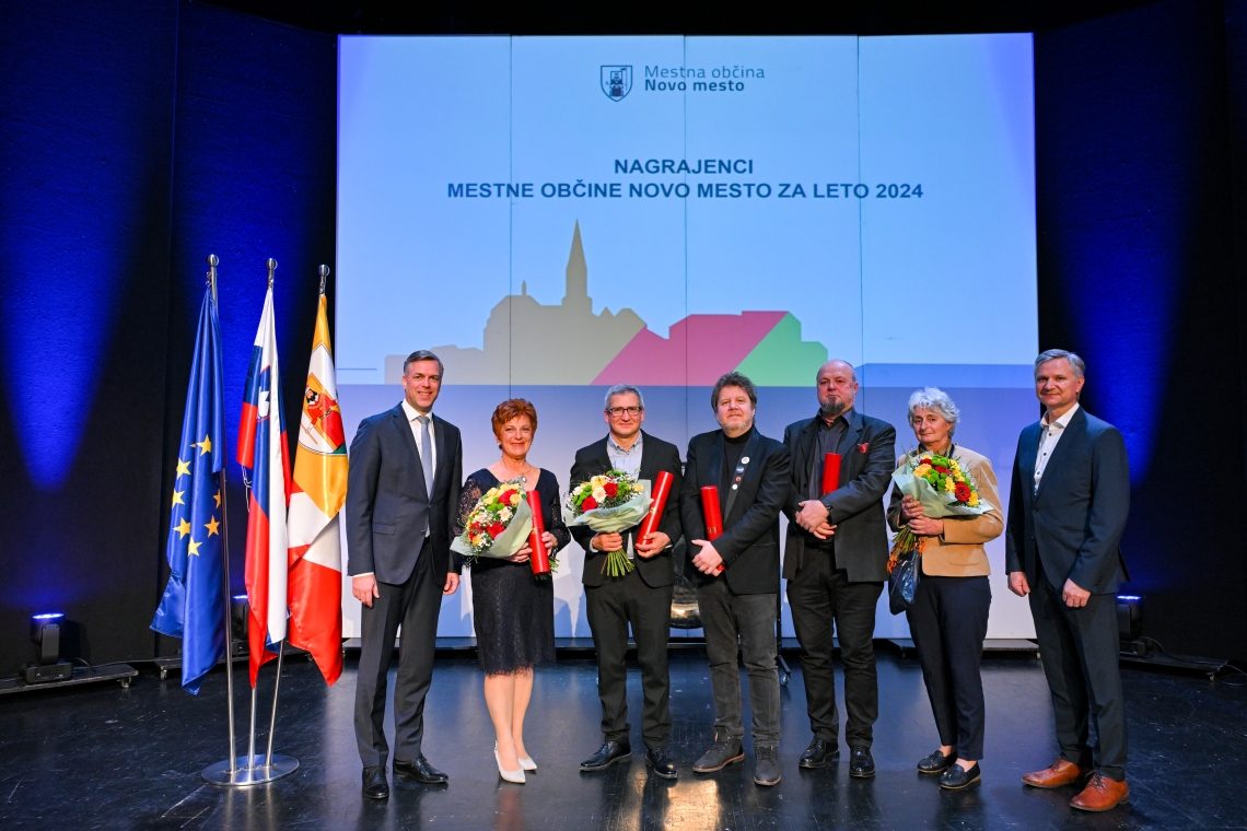 V Novem mestu podelili nagrade ob 660-letnici ustanovitve