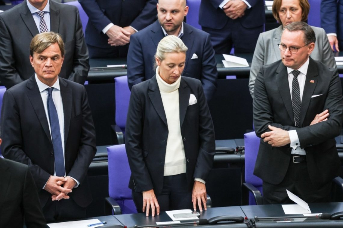 Nemška tajna služba začasno umaknila oznako ekstremizma za AfD