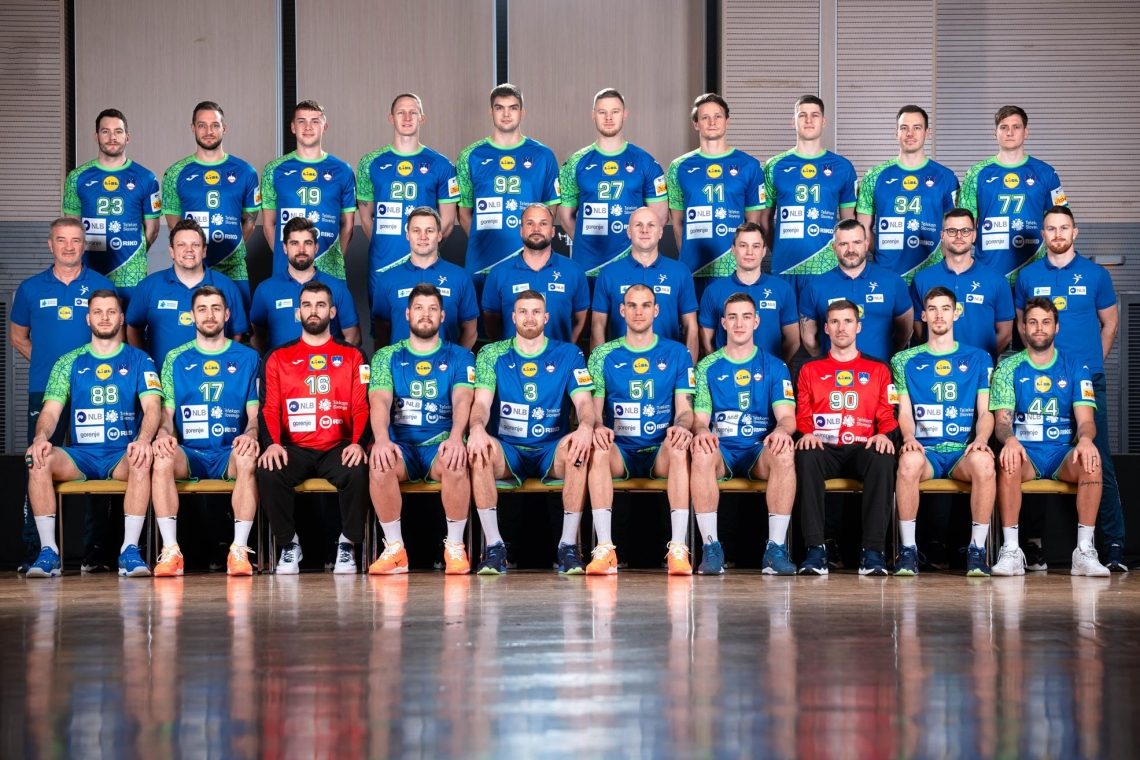 Slovenski rokometaši na EP 2026 proti Fercem, Črnogorcem in Švicarjem