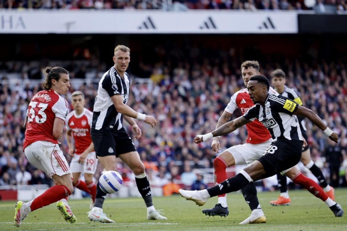 Arsenal po zmagi nad Newcastlom v ligo prvakov