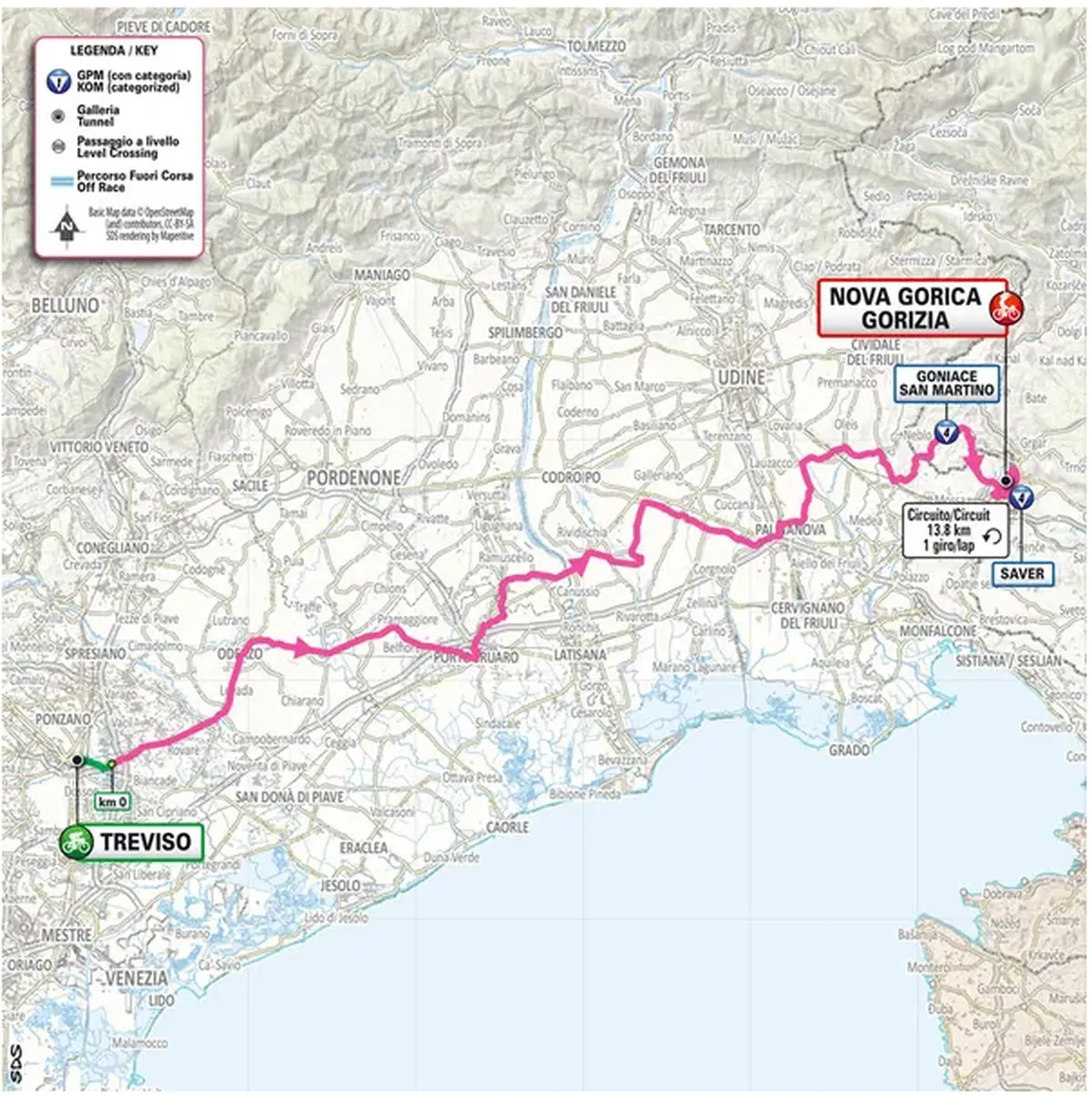 Giro d’Italia bo 24. maja prečkal Brda, Roglič na domačem terenu