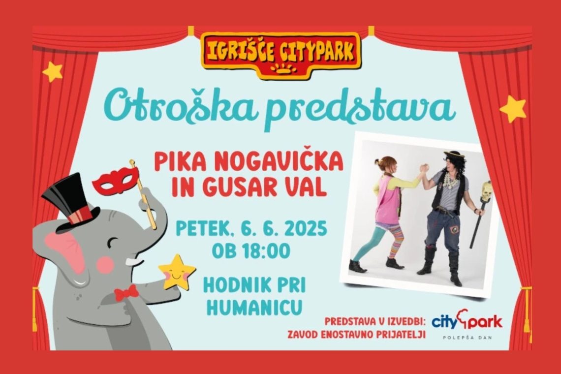 Pika Nogavička in gusar Val napovedujeta poletno gledališko pustolovščino