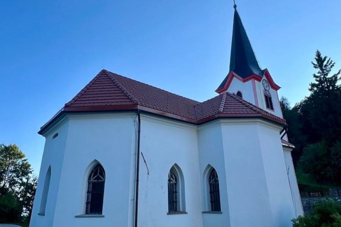 Mestna občina Velenje podprla obnovo cerkve Sveti Jošt na Paškem Kozjaku