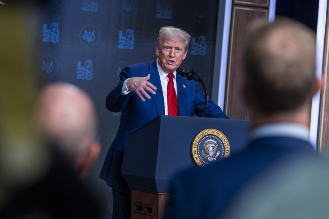 Trump o Gazi: Zasedba v rokah Izraela, ZDA bodo vodile humanitarno pomoč