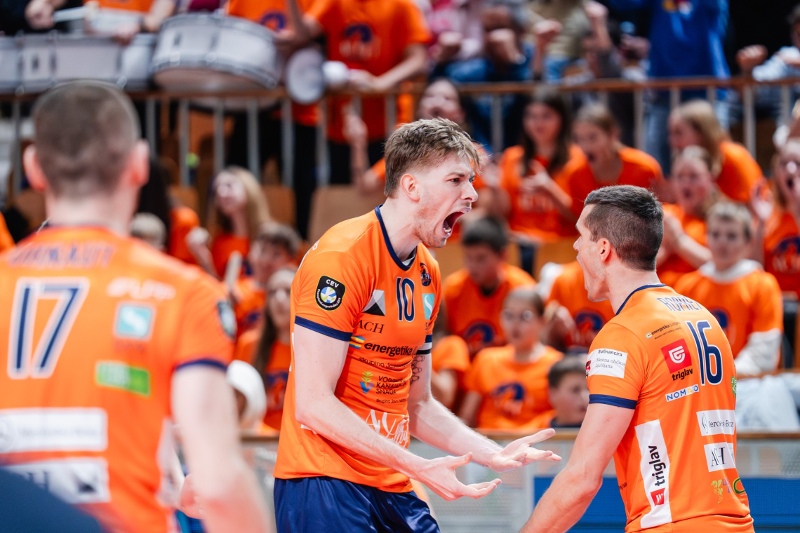 ACH Volley le še korak do lige prvakov
