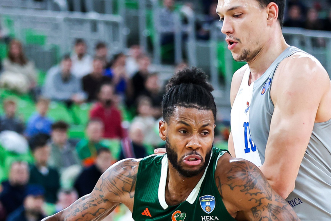 Košarkarji Cedevite Olimpije so v 15. krogu lige Aba izgubili z Budućnostjo z 72:83